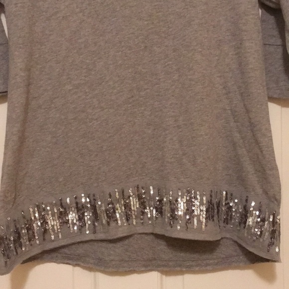 🔵 2/$22❗️NWT! 🎉 Ralph Lauren Girls Sequin Short Sleeve Top - Picture 3 of 7